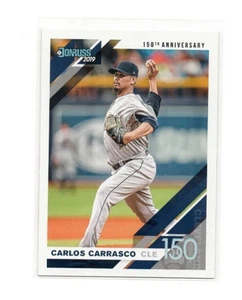 2019 Panini Donruss 150th Anniversary #'ed 33/150 CARLOS CARRASCO #151 - Picture 1 of 2