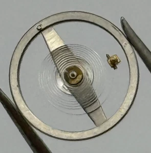Cattin C. 66 Balance Complete a pt Renata 1551 M Watch Movement Parts Vintage - Picture 1 of 9