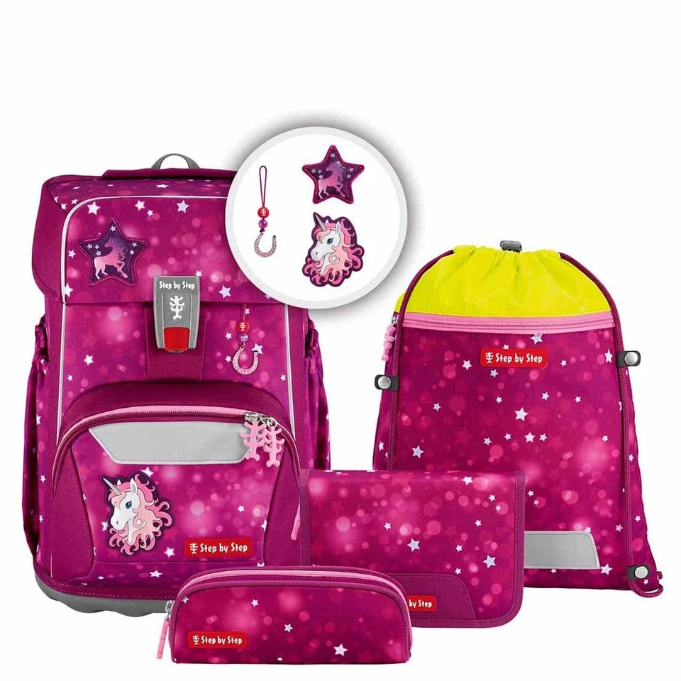 Step by Step Giant - Schulranzen Set 5tlg. Sweet Unicorn Nuala *NEU* - Bild 1 von 4
