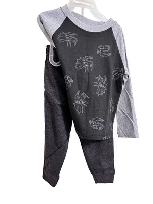 Conjunto de pantalones de dinosaurio de 18 meses para niños pequeños bebé Foto 1 de 4