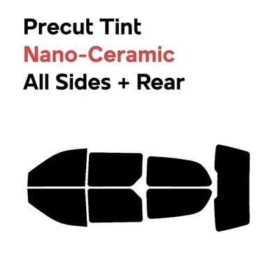 Película de ventana precortada para automóvil nano cerámica cualquier % tinte para Dodge Grand Caravan 1996-2000 Foto 1 de 4