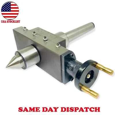 NEW IMPROVED Lathe Taper Turning Attachment MT3 Shank With Revolving Live Center - Image 1 of 4