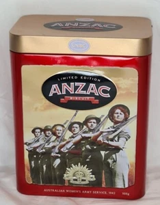 ANZAC Australian Women's Army Service 1942 Ltd Edition Biscuit Tin - Bild 1 von 4