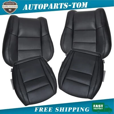 Capa de assento de couro limitada frontal inferior/parte superior para Jeep Grand Cherokee 2011-2016 - Imagem 1 de 4