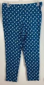 Cacique Lane Bryant Knit Cotton Pajama PJ Legging Pant TEAL Loungewear NWOT New - Picture 1 of 9