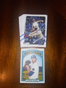 PATRICK WEIGEL RC LOT x(22) 2021 TOPPS W. HERITAGE -  BREWERS - Picture 1 of 2