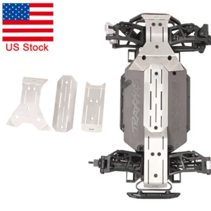 For Traxxas Mini Maxx RC Stainless Chassis Guard Skid Plate Kit Upgrade Parts US - Picture 1 of 7