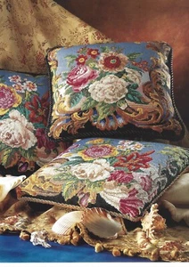 Anemone and Shell Two Designs Needlepoint Tapestry Chart - Picture 1 of 1