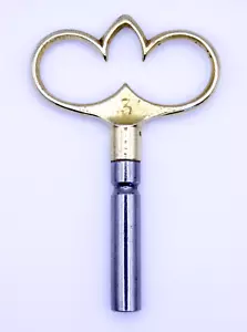alter Lenzkirch Uhr Schlüssel Aufziehschlüssel Nr. 3 Regulator Uhrwerkschlüssel - Bild 1 von 4