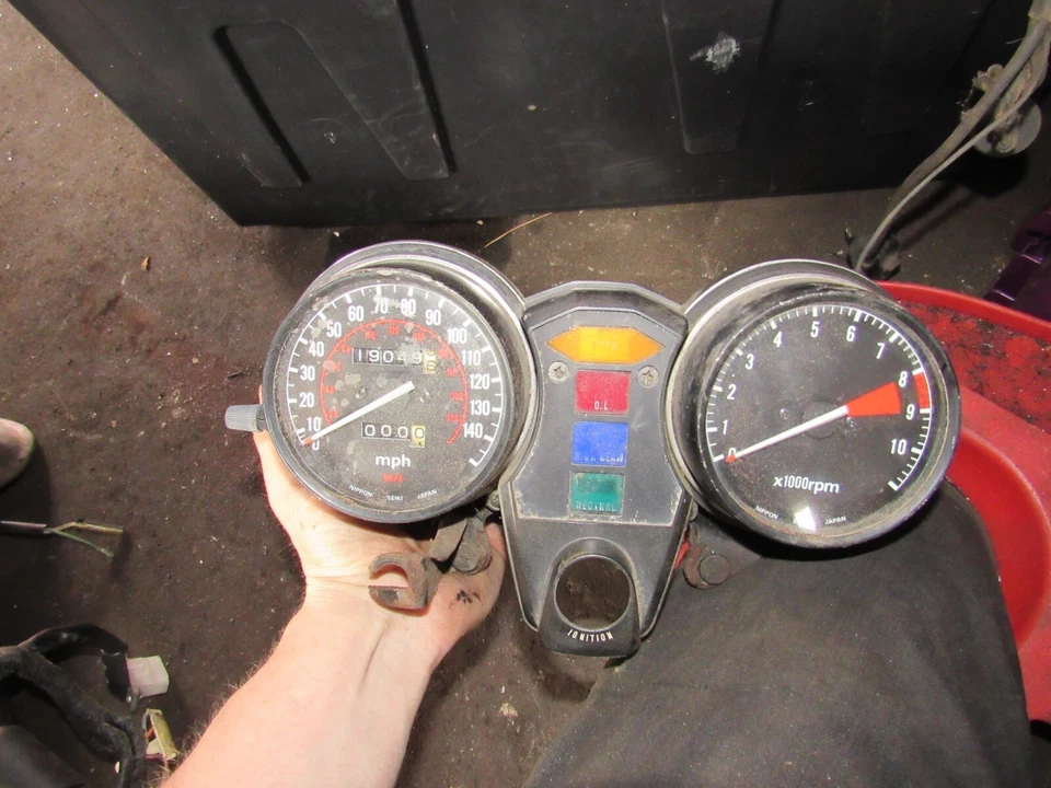 Honda GL1000 1978 medidores Goldwing velocímetro tacómetro Foto 1 de 1