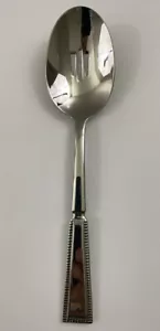 NUOVO Oneida Palisade cucchiaio da portata traforato cucchiaio inox 8,5" - Foto 1 di 2