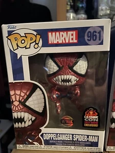 Funko Pop! - DOPPELGANGER SPIDER-MAN (Metallic) - Marvel - LACC - 961 - Picture 1 of 1