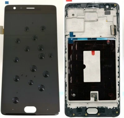ONEPLUS 3 DISPLAY LCD ORIGINALE A3003  TOUCH SCREEN VETRO SCHERMO  - Immagine 1 di 2