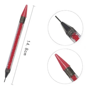 Rhinestones Head Diamond Point Drill Pen Diamond Handmade Nail Art Tools - Picture 1 of 20