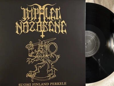 Impaled Nazarene – Suomi Finland Perkele LP 2022 Osmose - OPLP026 [Black] *FR - Image 1 of 4