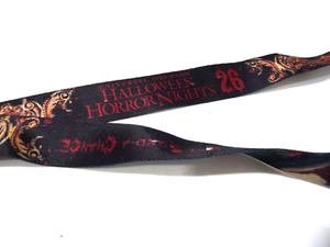 Universal Halloween Horror Nights Lanyard Universal Studios - Picture 1 of 5