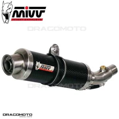 Exhaust KAWASAKI NINJA 250R 2008 2009 MIVV Gp Carbon - Image 1 of 2