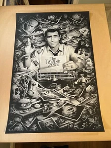 Mondo Print Artist Elvisdead - Twilight Zone - Firmato/#d del 77/80 + Certificato di autenticità - Foto 1 di 10