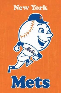 MLB New York Mets - Retro Logo Poster - Picture 1 of 29
