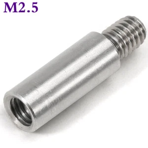 M2.5 Male-Female Stainless Steel Round Standoff Support Spacer Threaded Pillar - Picture 1 of 12