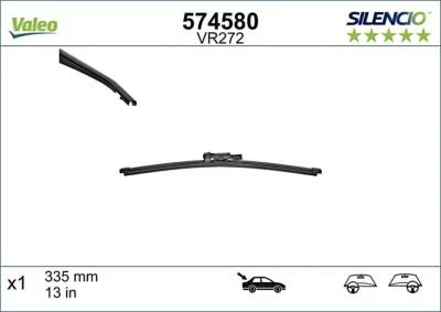 Escobilla limpiaparabrisas trasera VALEO para MERCEDES BMW LAND ROVER Cla Cls Glc X1 2188200045 Foto 1 de 4