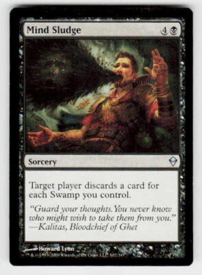 Zendikar #102 Mind Sludge - Image 1 of 2