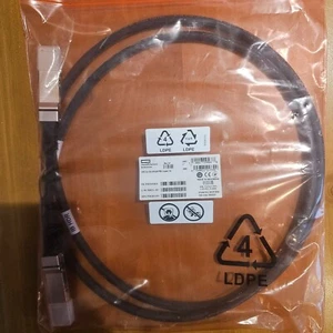 HPE 2m InfiniBand HDR 200Gb QSFP56 Copper Cable P06149-B24 - Photo 1/1