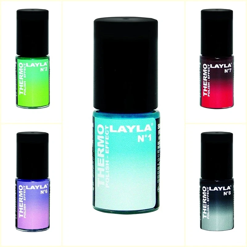 LAYLA Nagellack THERMO EFFECT 5ml NEU Wählen Sie Ihre Farbe - Bild 1 von 1