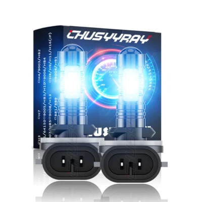 2x para Polaris Sportsman SP 570 850 2015-2018 8000K LED Faros Bombillas Azul Foto 1 de 4