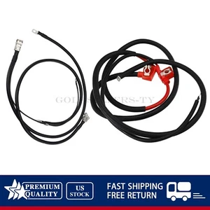 Negative & Positive Battery Starter Cable Kit For 94-97 Ford 7.3L Powerstroke - Picture 1 of 10