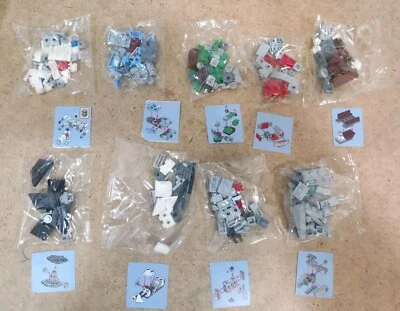 Lot 9 Lego STAR WARS minifig Ships Speed Bike Sand Speeder And More - Image 1 of 4