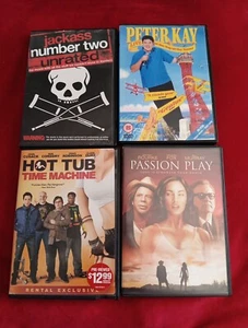 DVDs Lot Jackass 2 unbewertet/Peter Kay Comedian/Whirlpool Maschine/Passionsspiel - Bild 1 von 17