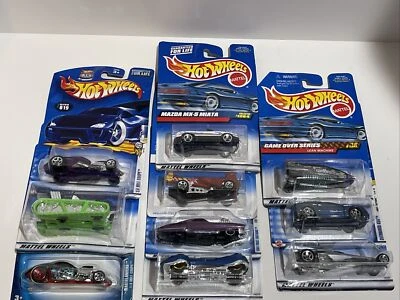Hot Wheels Job Lote de 10 Coches Fantasy Concept Años Mixtos Foto 1 de 3