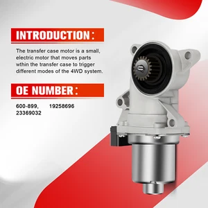 Transfer Case SHIFT Motor For Chevrolet Silverado 1500 GMC 4WD 2007-2018 600-899 - Picture 1 of 8