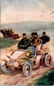 Auto Spin Postcard - Picture 1 of 2