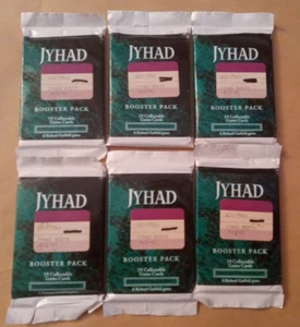 NEW Jyhad TCG Booster Pack qty 6 Richard Garfield CCG - Picture 1 of 3