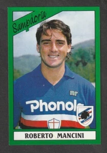 TOP PLAYER FIGURINA CALCIATORI PANINI 1987-88 N.256 SAMPDORIA MANCINI NUOVA - Foto 1 di 2