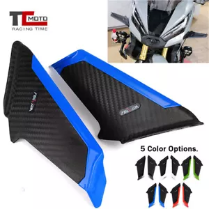 Front Fairing Winglet Side Wing Fin Spoiler For RC390 RC125 RC8 For Aprilia RSV4 - Bild 1 von 13