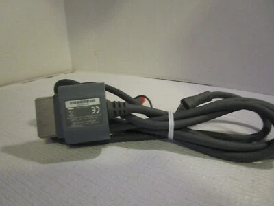 Genuine Original OEM Microsoft Xbox 360 Gray Component Video HD A/V AV Cable - Image 1 of 4