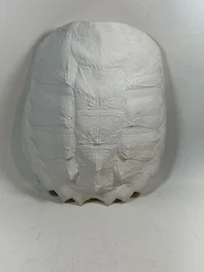 Hausteile weiße Schildkröte Schildkröte Muschel Wanddeko 9x8 cm Reproduktion neu - Bild 1 von 13
