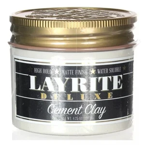 Layrite Cement Clay 4.25oz High Hold Matte Finish Hair Styling Wax New Sealed - Picture 1 of 4