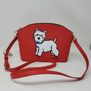 Bolso bandolera Marc Tetro rojo mediano The West Highland blanco terrier - Imagen 1 de 10