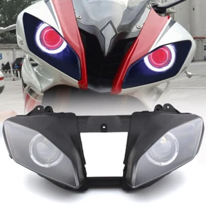 Conjunto de faros HID Red Devil White Angel Eyes para Yamaha YZF-R6 2006 2007 - Imagen 1 de 16