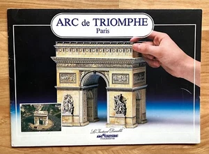 Kit de construcción de papel modelo a escala ARC DE TRIOMPHE PARIS SIN CORTAR 1984 constante duradero - Imagen 1 de 2