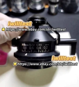 1 PCS Nikon microscope out-rotating achromatic condenser, NA0.90 *IW - Picture 1 of 11