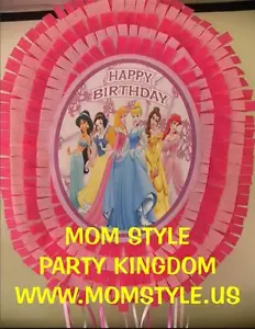 Suministro de fiesta de cumpleaños de princesas piñata - Imagen 1 de 1