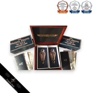 Western Electric 300B Vacuum Tube 300 B Matched  Original Box Used Japan - Picture 1 of 7