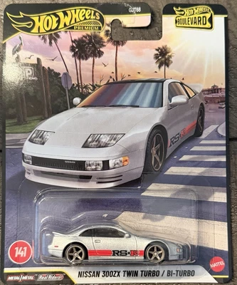 Hot Wheels Premium 2026 Boulevard Nissan 300ZX Twin Turbo #141 RS-R Foto 1 de 2