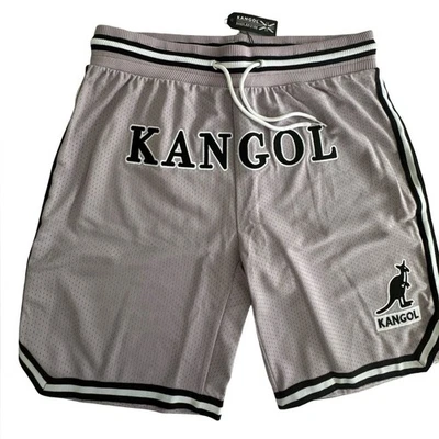 Pantalones Cortos Deportivos Kangol Gris Claro Logo Malla Para Hombre Talla L Nuevos con Etiquetas Salón y Moda Foto 1 de 4