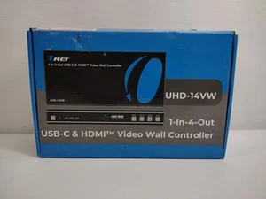 OREI 4K 2x2 HDMI or USB-C Video Wall Controller Processor Display Upto 4K 60hz 2 - Picture 1 of 4